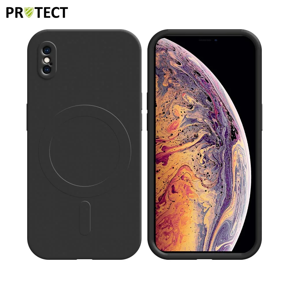 Coque IZ001 PROTECT Apple iPhone XS Max MagSafe Noir