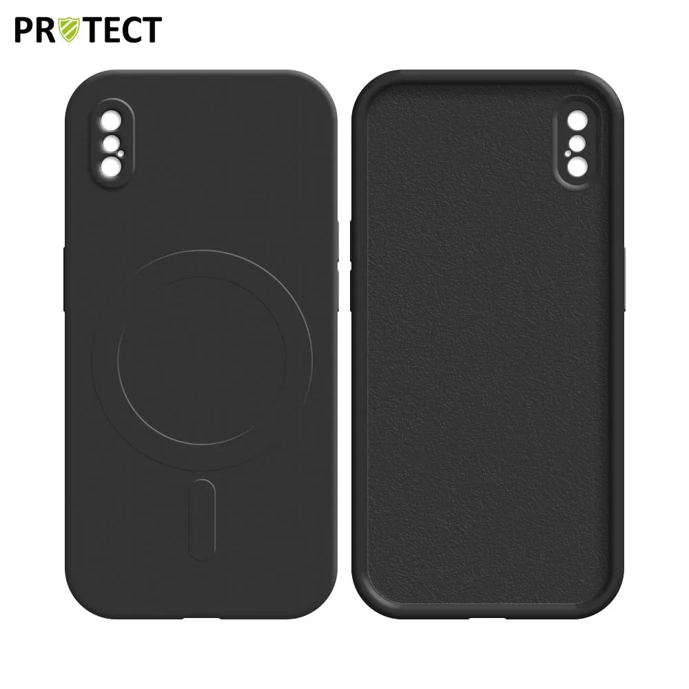 Coque de Protection IZ001 PROTECT pour Apple iPhone X & XS MagSafe Noir — vue 2