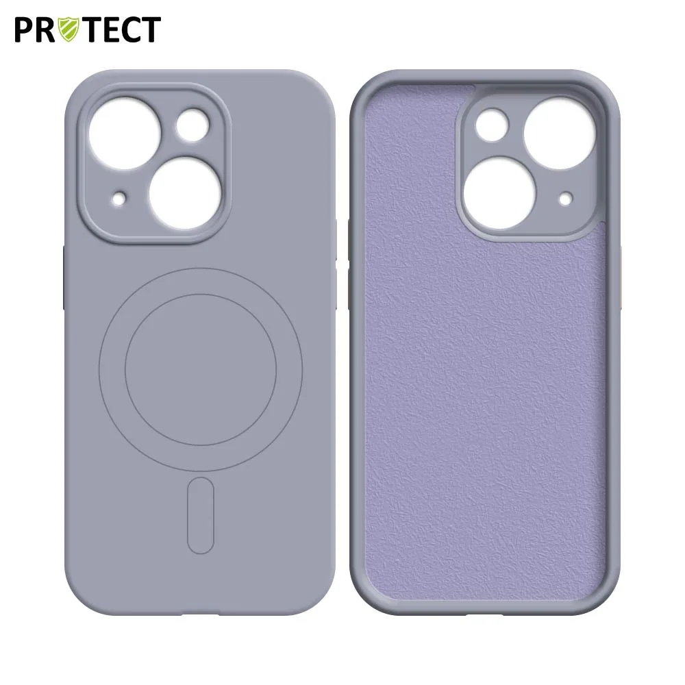 Coque de Protection IZ001 PROTECT pour Apple iPhone 14 MagSafe Violet — vue 2