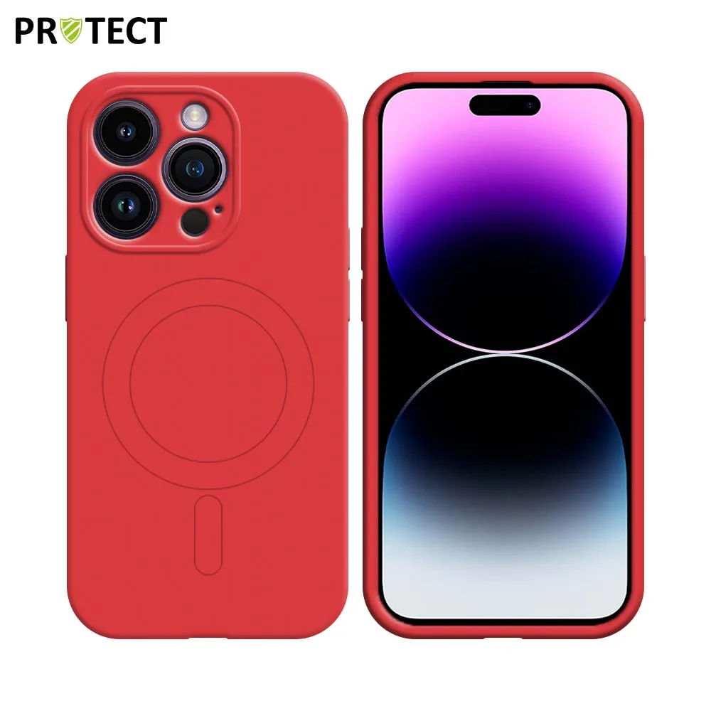 Coque IZ001 PROTECT Apple iPhone 14 Pro MagSafe Rouge