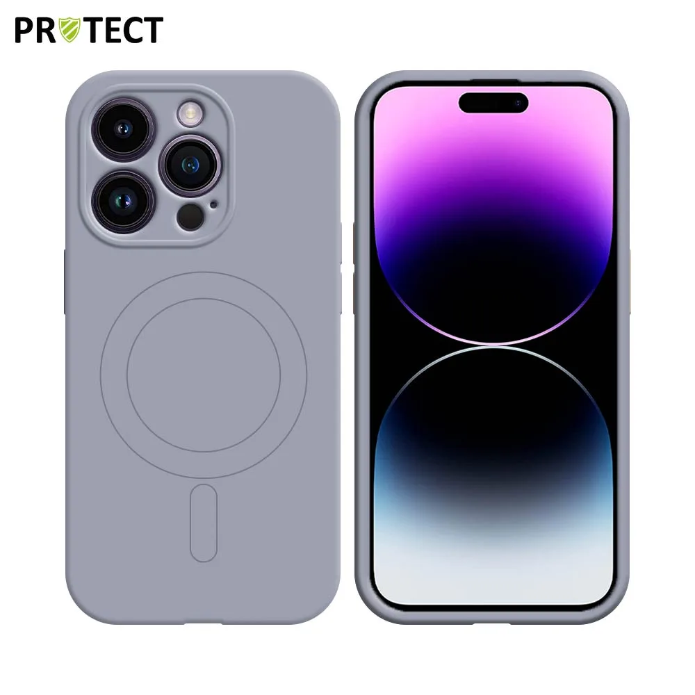 Coque de Protection IZ001 PROTECT pour Apple iPhone 14 Pro MagSafe Violet