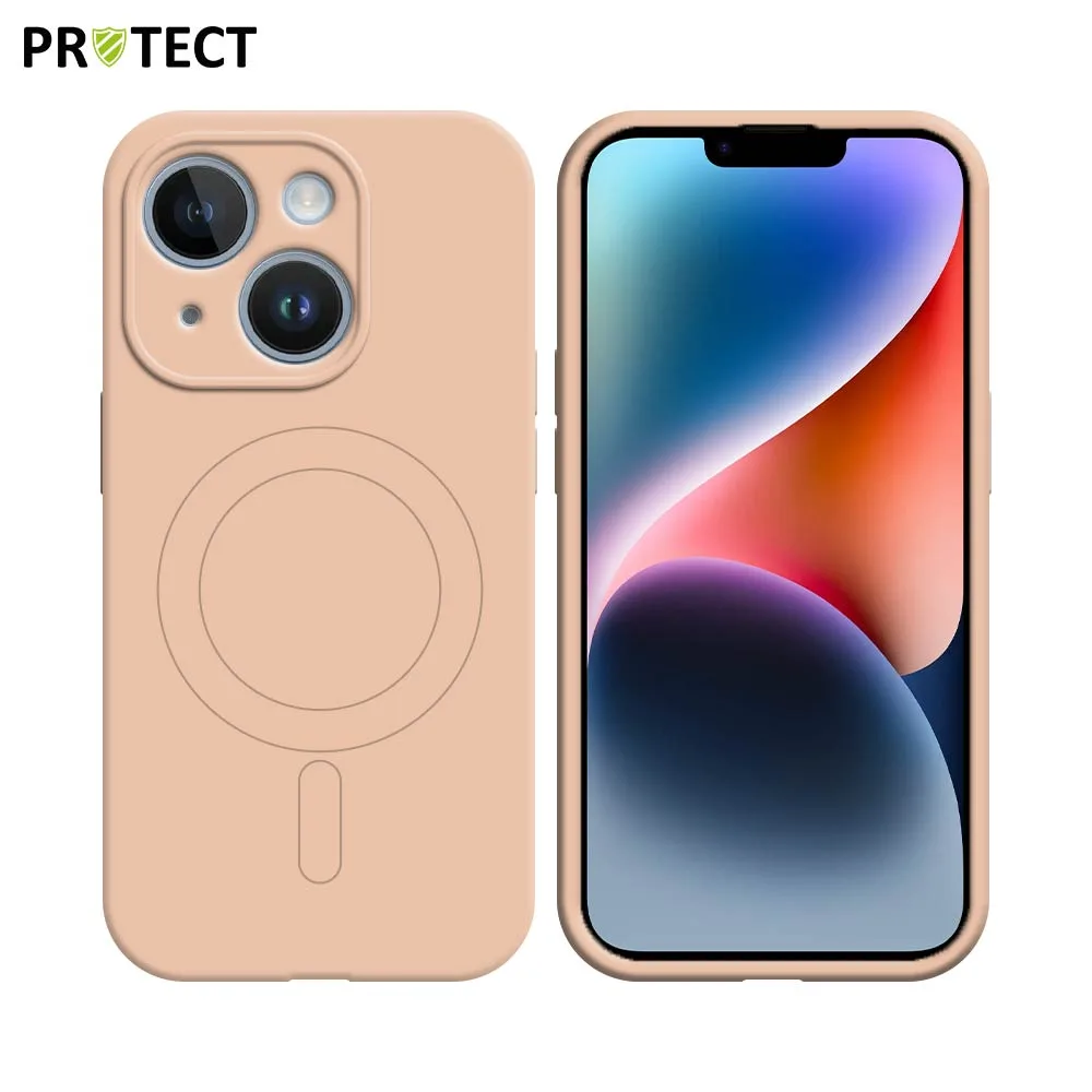 Coque de Protection IZ001 PROTECT pour Apple iPhone 14 Plus MagSafe Rose