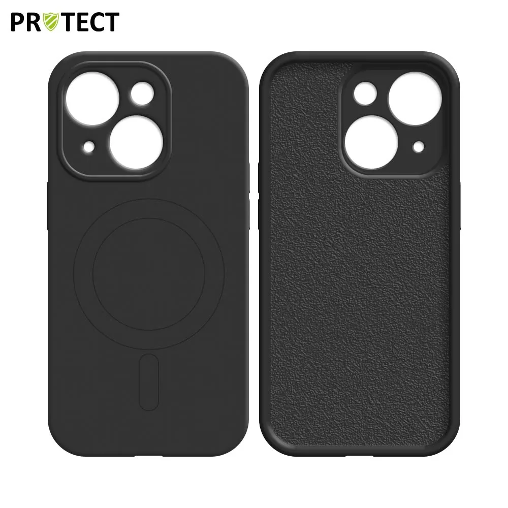 Coque de Protection IZ001 PROTECT pour Apple iPhone 15 MagSafe Noir — vue 2