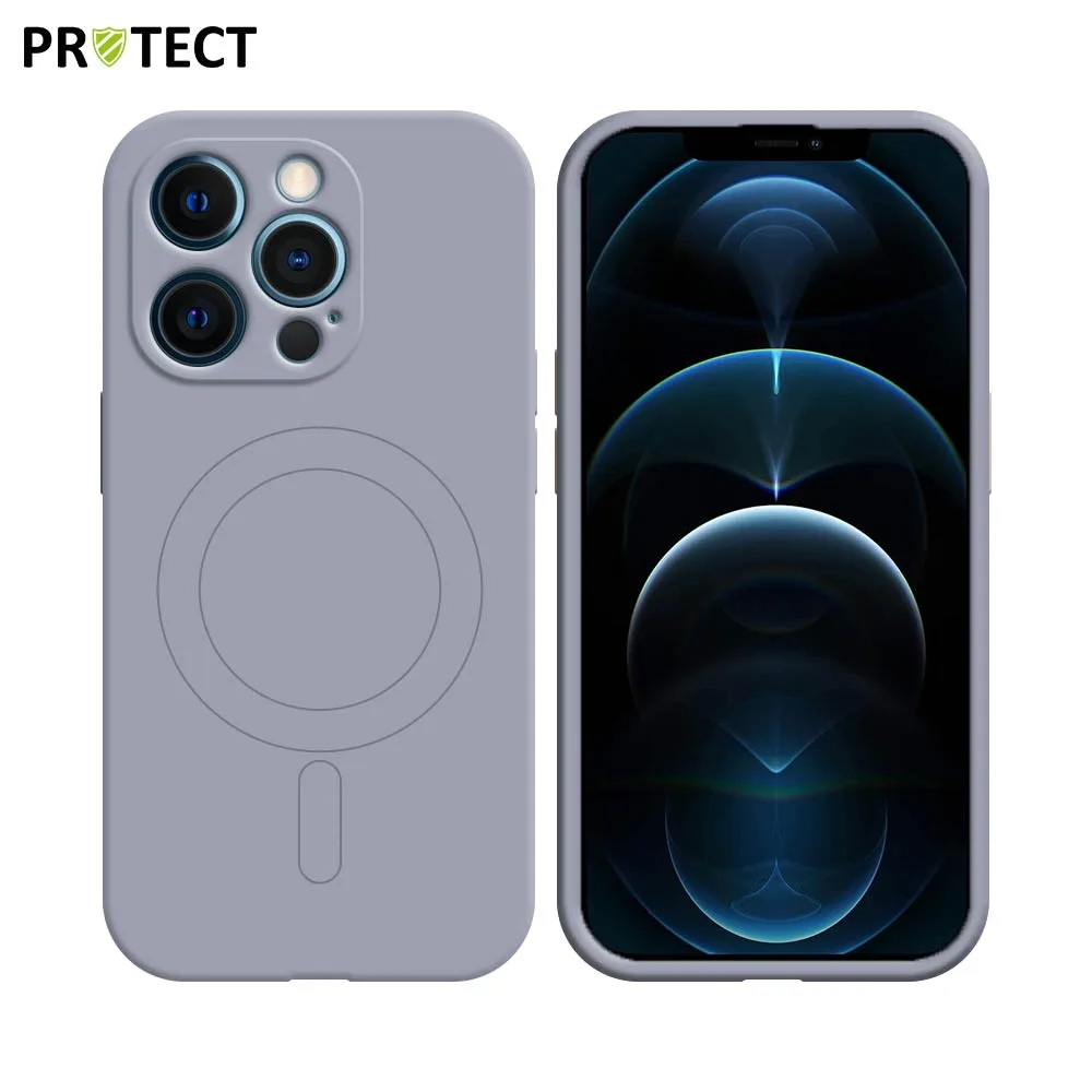 Coque de Protection IZ001 PROTECT pour Apple iPhone 12 Pro MagSafe Violet