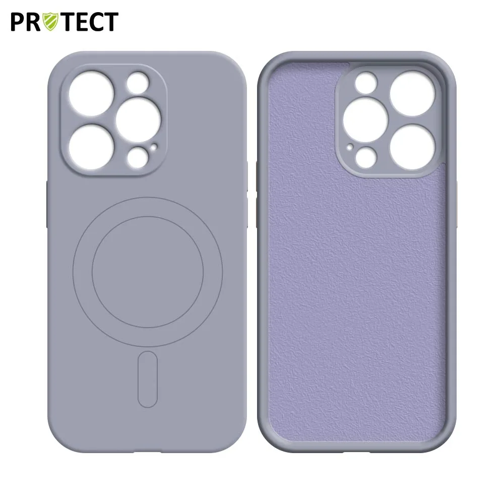 Coque de Protection IZ001 PROTECT pour Apple iPhone 12 Pro MagSafe Violet — vue 2