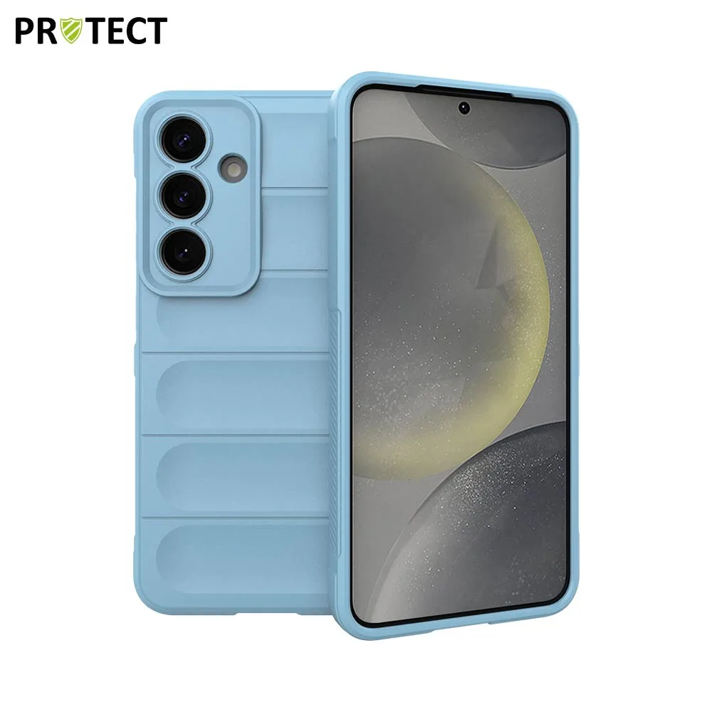 Coque de Protection IX008 PROTECT pour Samsung Galaxy S25 S931 Bleu Clair