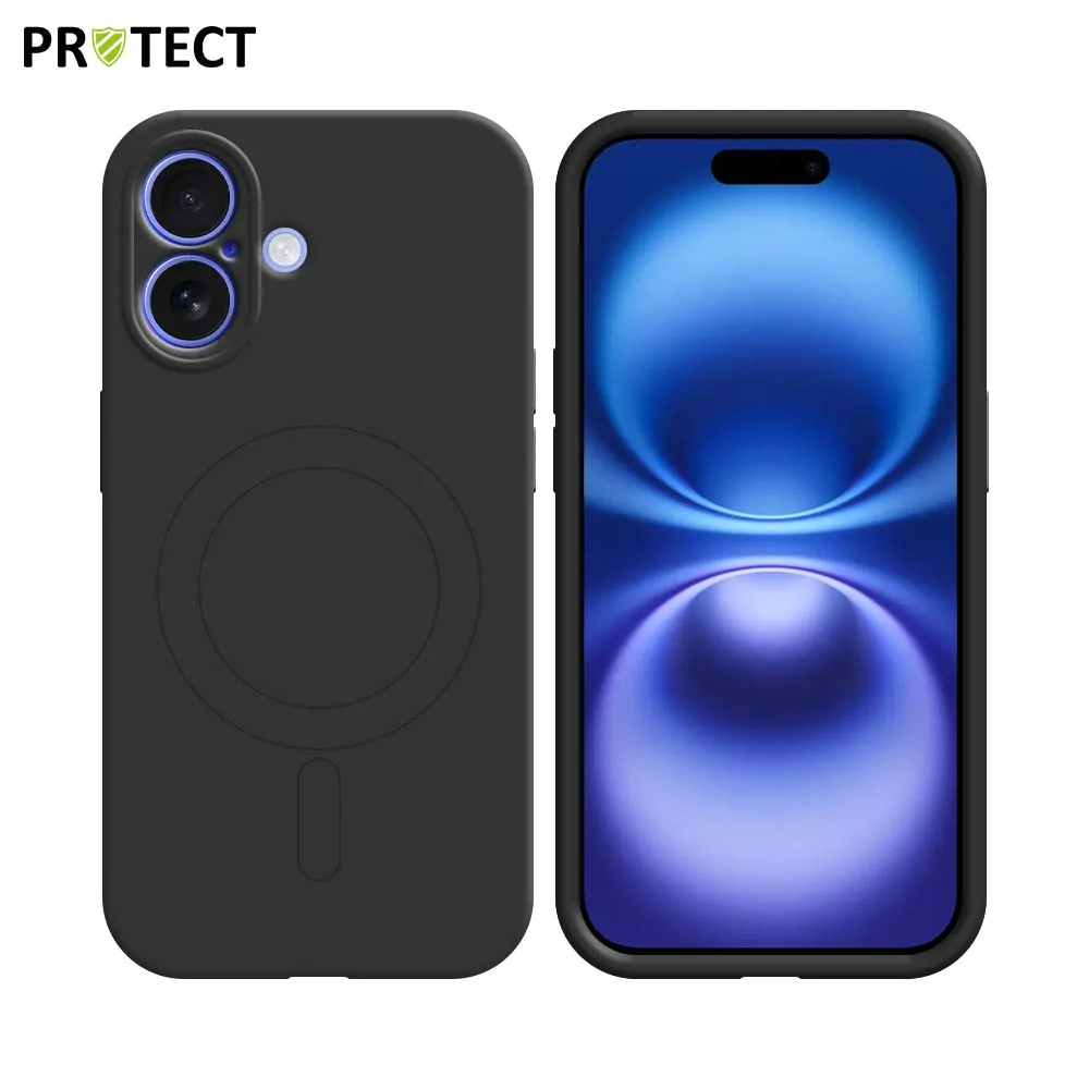 Coque de Protection IZ001 PROTECT pour Apple iPhone 16 Plus MagSafe Noir
