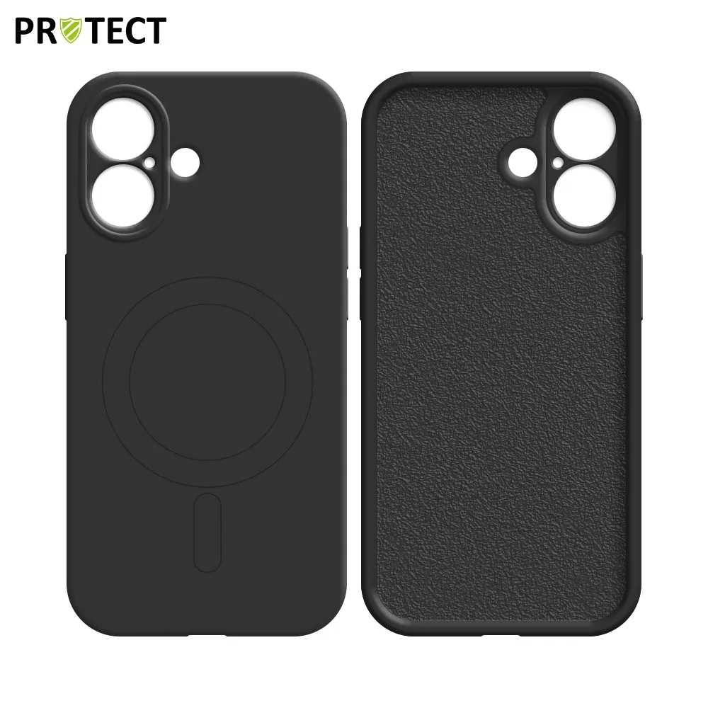 Coque de Protection IZ001 PROTECT pour Apple iPhone 16 Plus MagSafe Noir — vue 2
