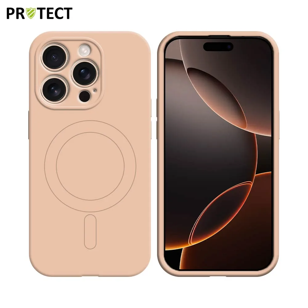 Coque de Protection IZ001 PROTECT pour Apple iPhone 16 Pro Max MagSafe Rose