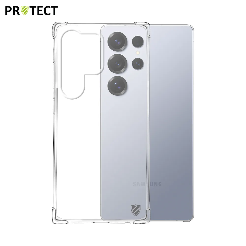 Pack de 10 Coques Silicone Renforcée PROTECT pour Samsung Galaxy S25 Ultra S938 Bulk Transparent