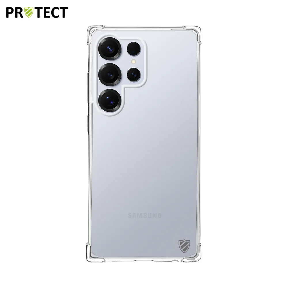 Pack de 10 Coques Silicone Renforcée PROTECT pour Samsung Galaxy S25 Ultra S938 Bulk Transparent — vue 2