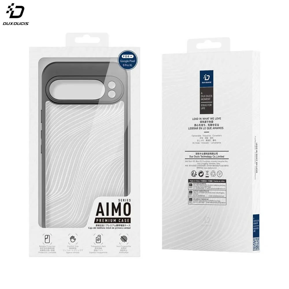 Coque de Protection Aimo Dux Ducis pour Google Pixel 9 Pro XL Noir