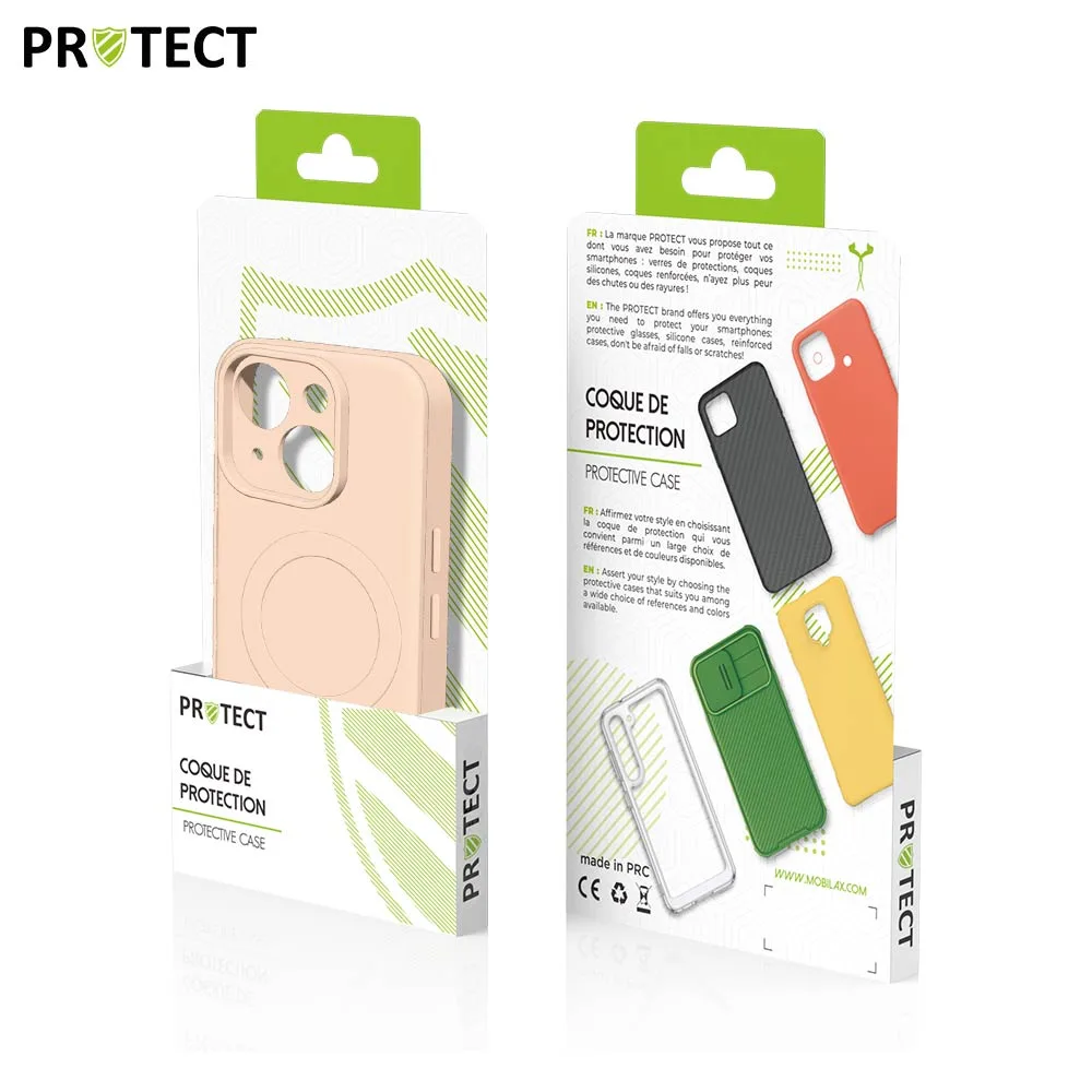 Coque de Protection IZ001 PROTECT pour Apple iPhone 15 Plus MagSafe Rose — vue 3