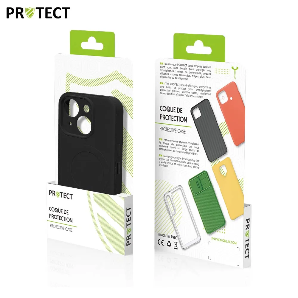 Coque de Protection IZ001 PROTECT pour Apple iPhone 15 Plus MagSafe Noir — vue 3