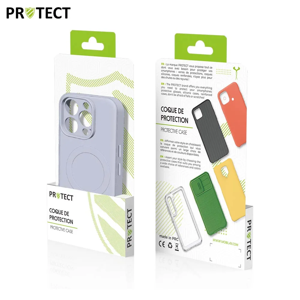 Coque de Protection IZ001 PROTECT pour Apple iPhone 15 Pro MagSafe Violet — vue 3