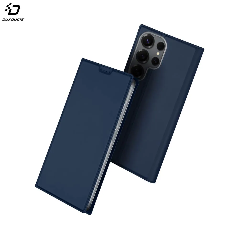 Housse de Protection Skin Pro Dux Ducis pour Samsung Galaxy S25 Ultra S938 Bleu