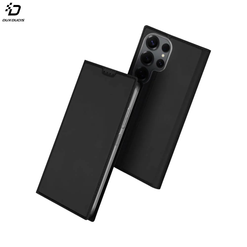 Housse de Protection Skin Pro Dux Ducis pour Samsung Galaxy S25 Ultra Noir
