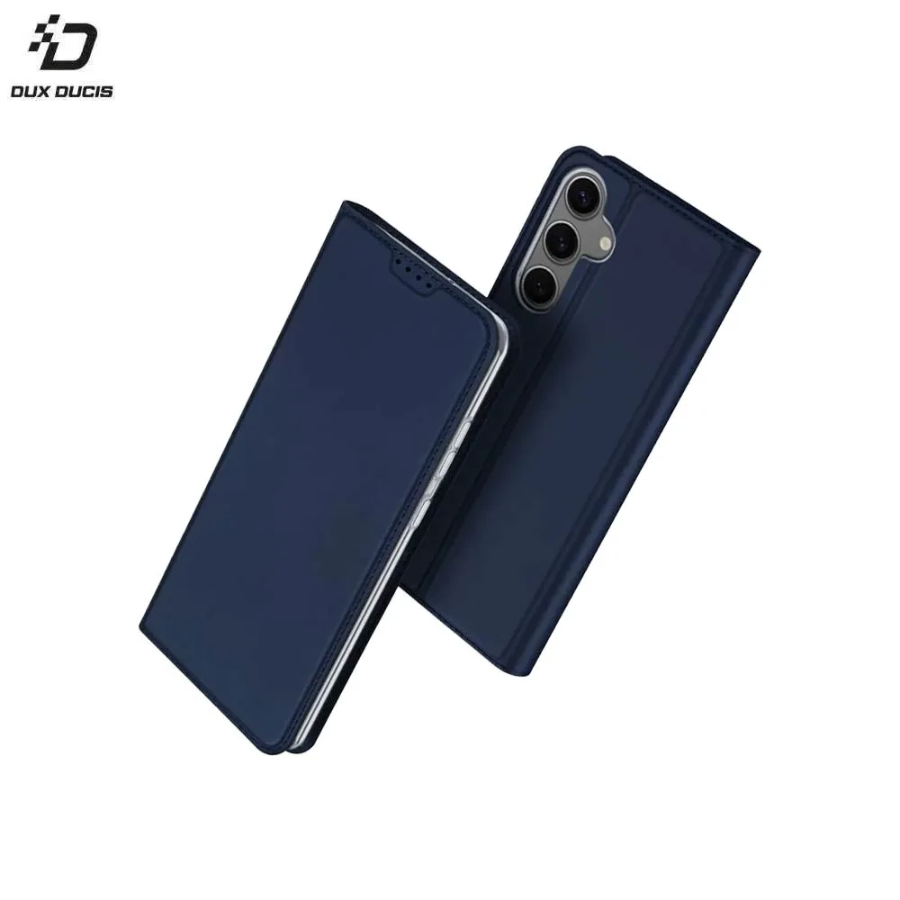 Housse de Protection Skin Pro Dux Ducis pour Samsung Galaxy S25 S931 Bleu