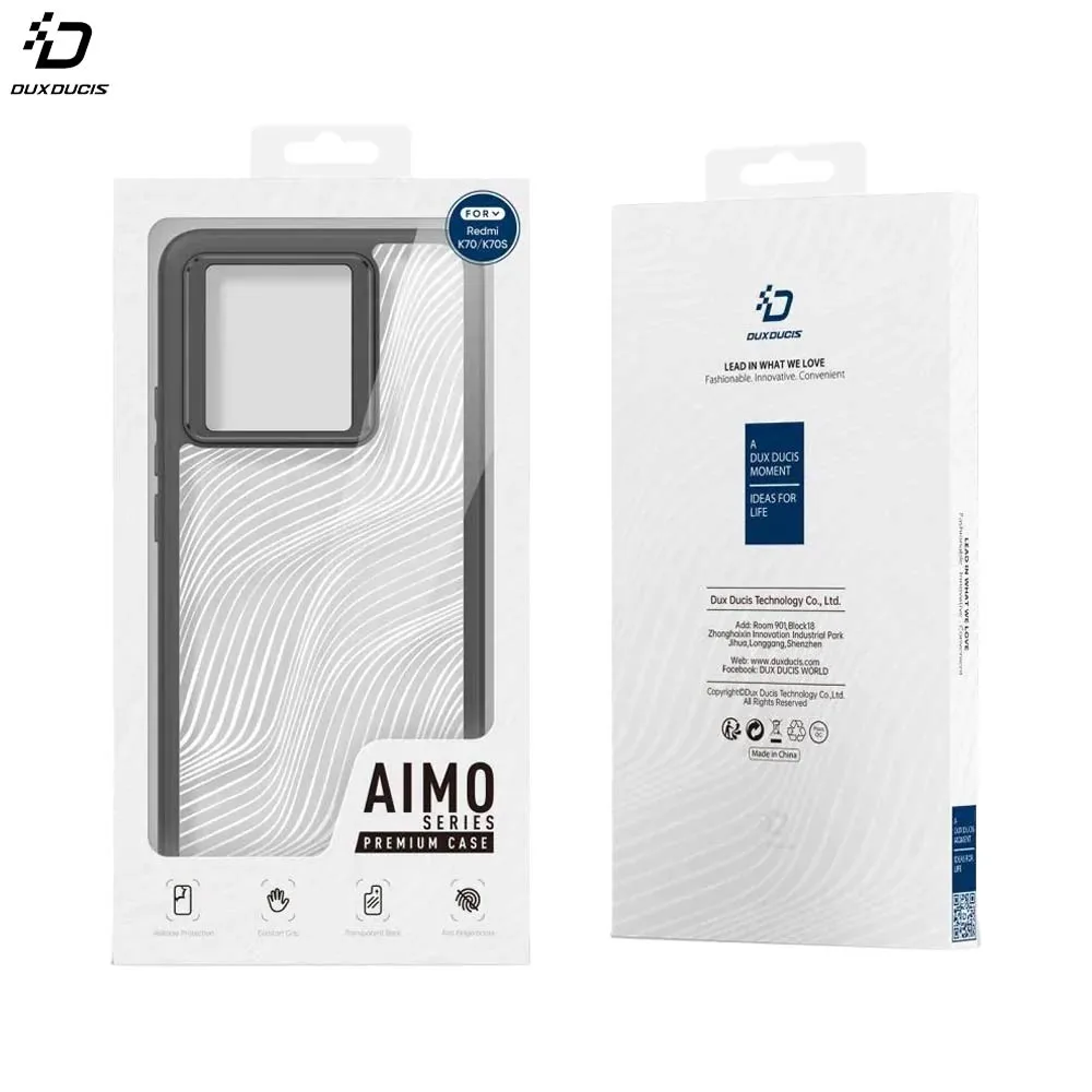 Coque de Protection Aimo Dux Ducis pour Xiaomi 13T & 13T Pro Noir