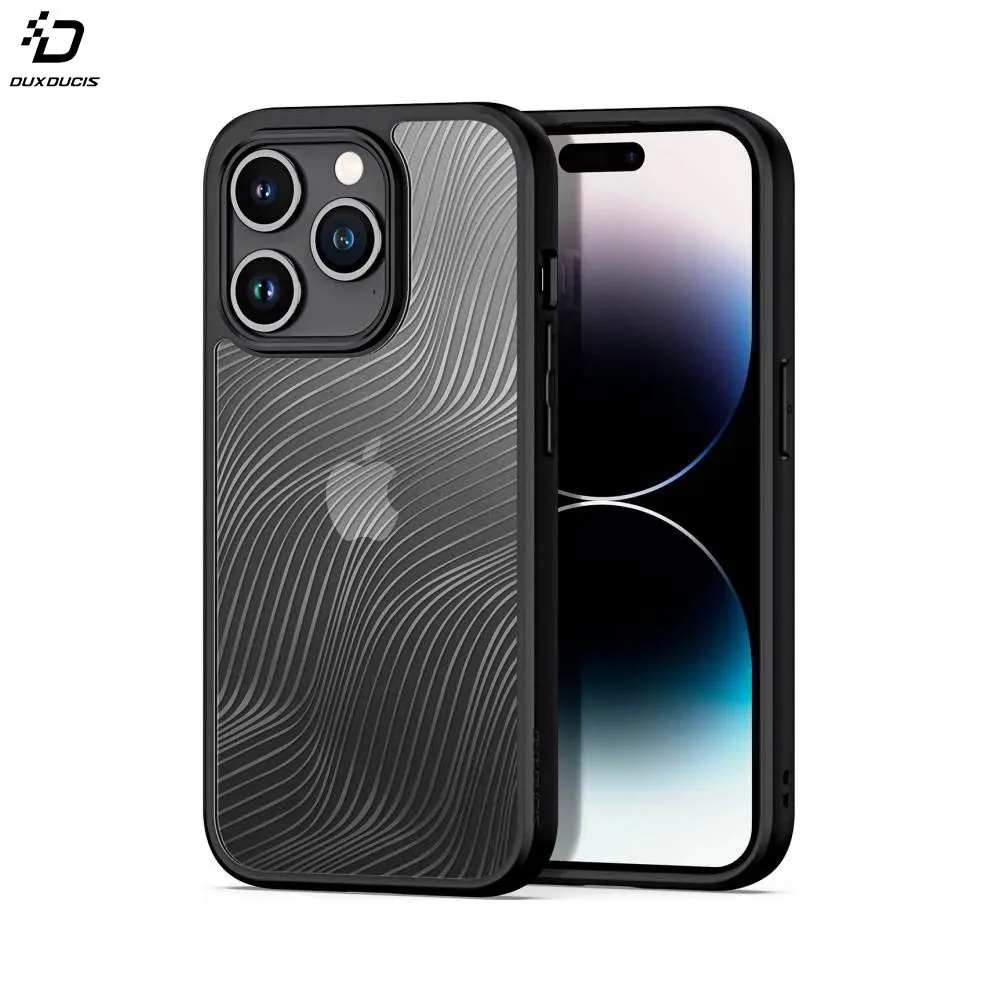 Coque de Protection Aimo Dux Ducis pour Apple iPhone 15 Pro Noir — vue 2