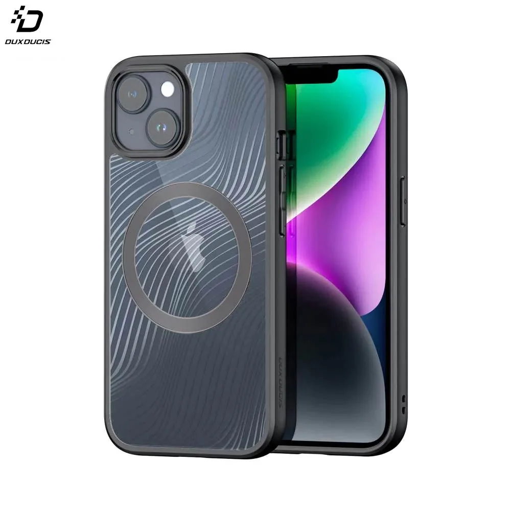 Coque de Protection Aimo Mag Dux Ducis pour Apple iPhone 15 Plus MagSafe Noir — vue 2