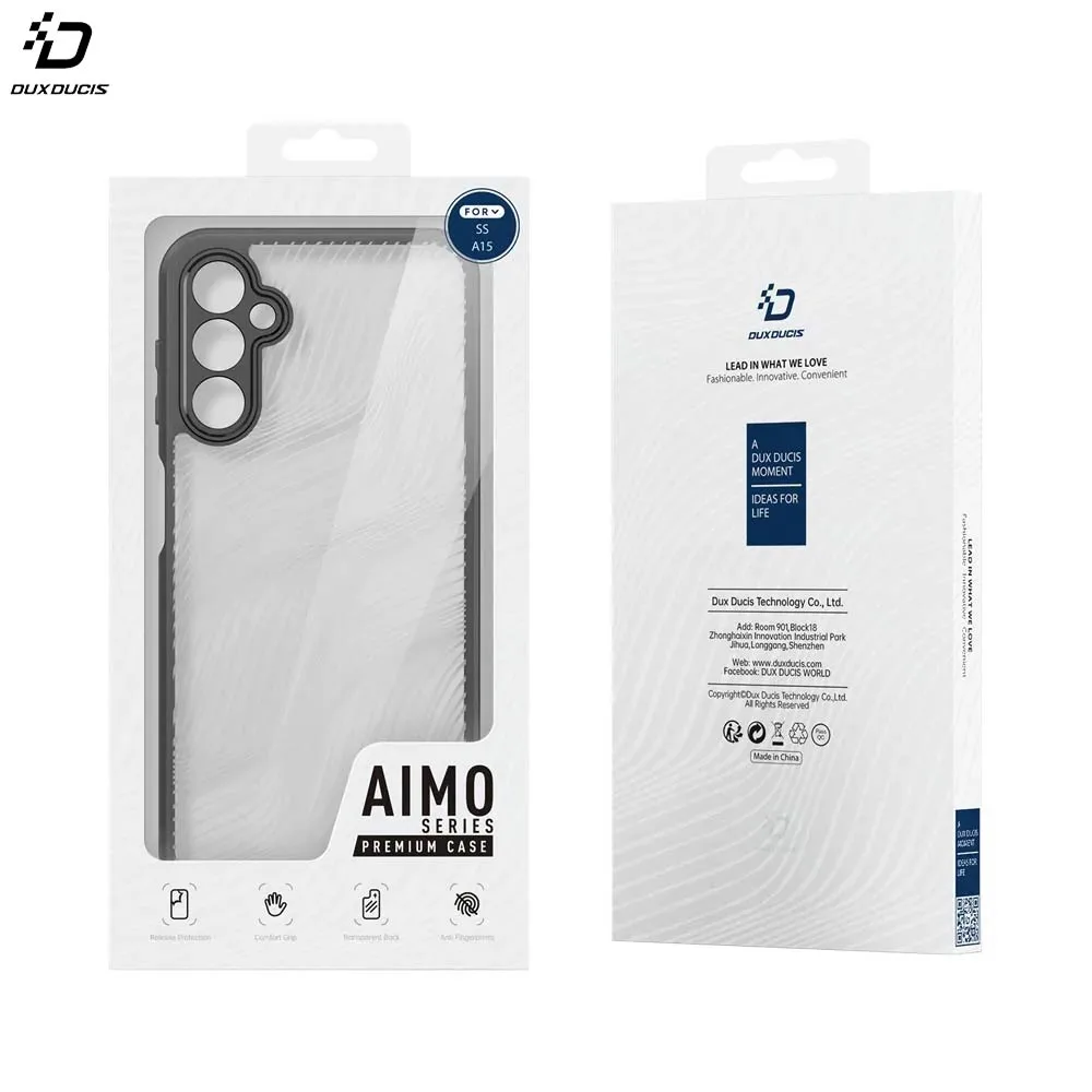 Coque de Protection Aimo Dux Ducis pour Samsung Galaxy A15 5G A156B Noir