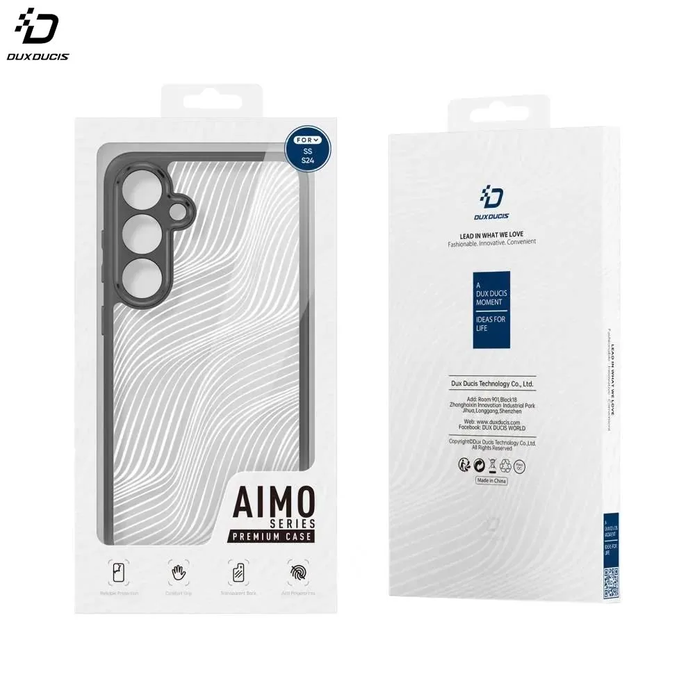 Coque de Protection Aimo Dux Ducis pour Samsung Galaxy S24 5G S921 Noir — vue 2