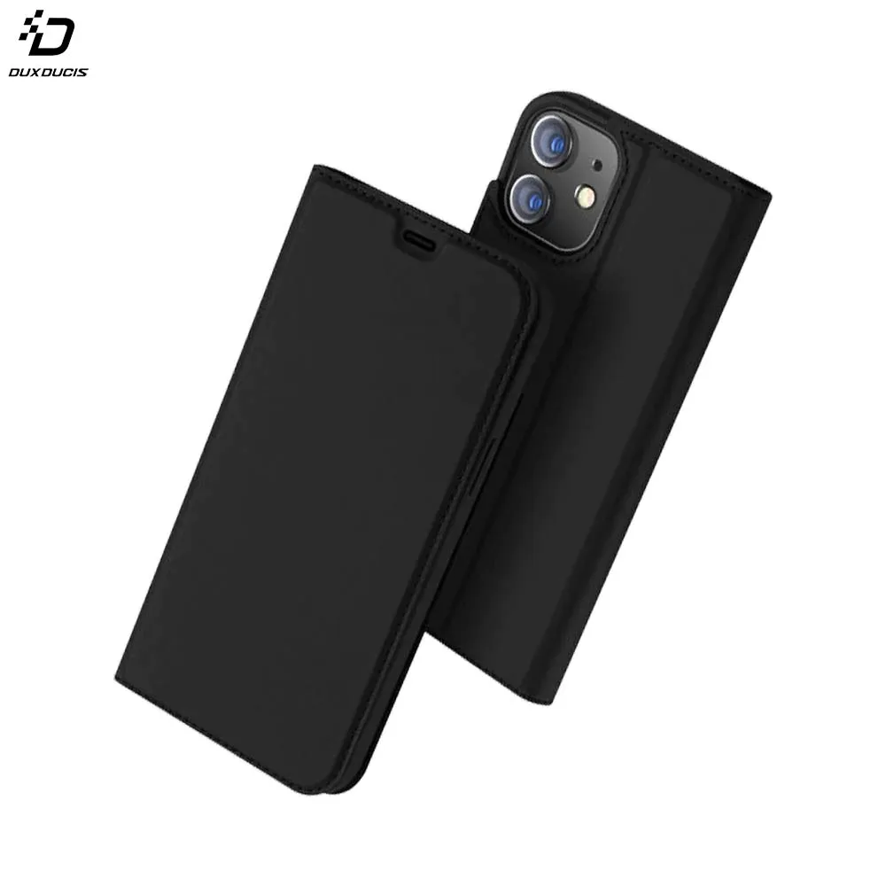 Housse Skin Pro Dux Ducis Apple iPhone 12 & 12 Pro Noir