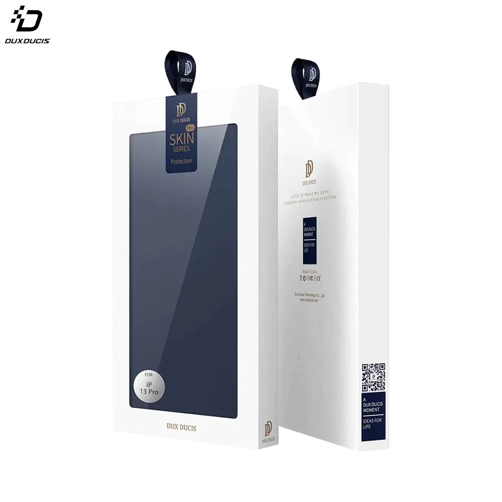 Housse de Protection Skin Pro Dux Ducis pour Apple iPhone 13 Pro Bleu