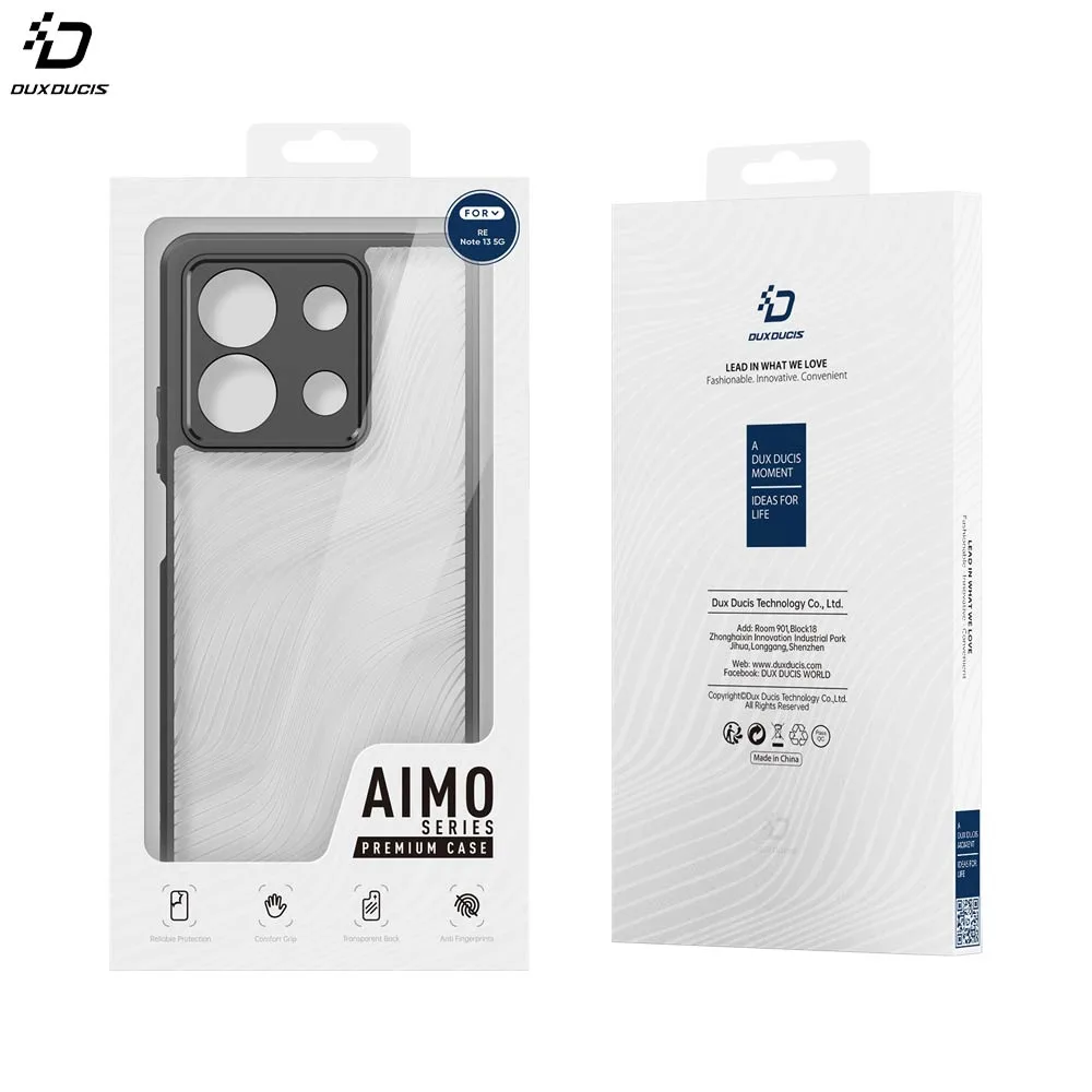 Coque de Protection Aimo Dux Ducis pour Xiaomi Redmi Note 13 5G Noir — vue 2