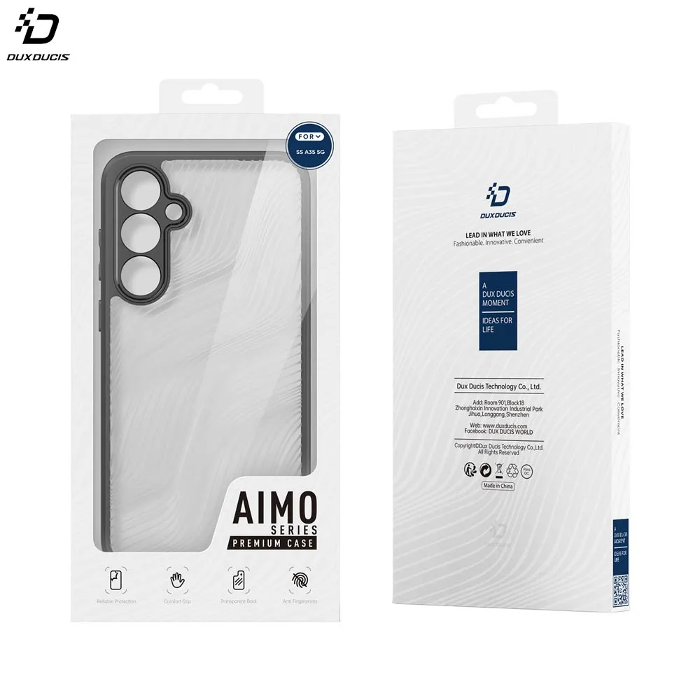 Coque de Protection Aimo Dux Ducis pour Samsung Galaxy A35 5G A356 Noir — vue 2
