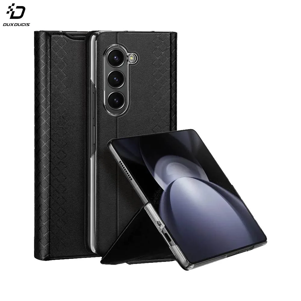 Housse de Protection Bril Dux Ducis pour Samsung Galaxy Z Fold 5 5G F946 Noir — vue 2