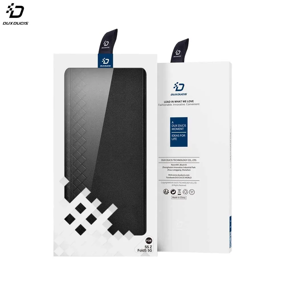 Housse de Protection Bril Dux Ducis pour Samsung Galaxy Z Fold 5 5G F946 Noir