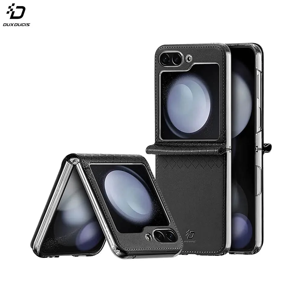 Housse de Protection Bril Dux Ducis pour Samsung Galaxy Z Flip 5 5G F731 Noir