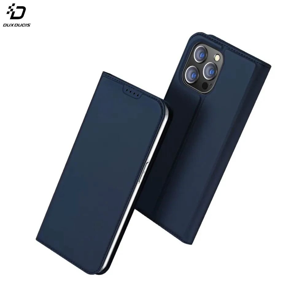 Housse Skin Pro Dux Ducis Apple iPhone 15 Pro Bleu