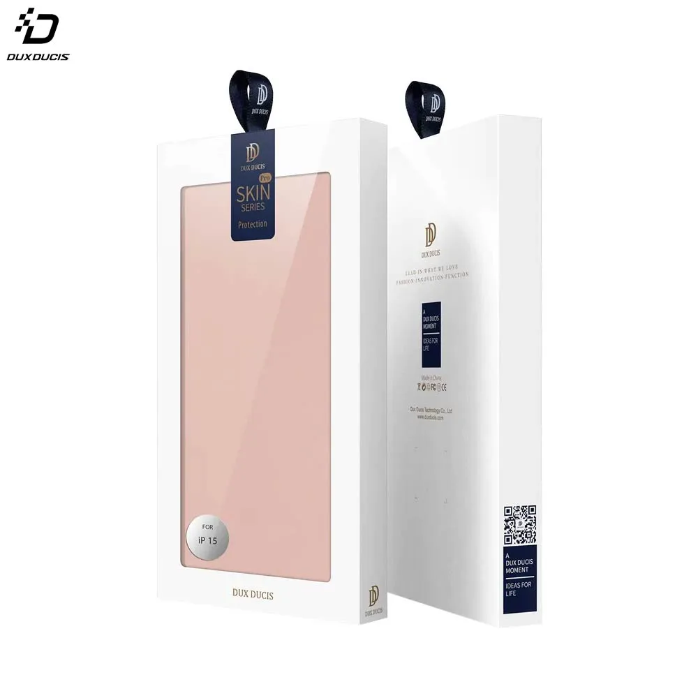 Housse de Protection Skin Pro Dux Ducis pour Apple iPhone 15 Noir — vue 2