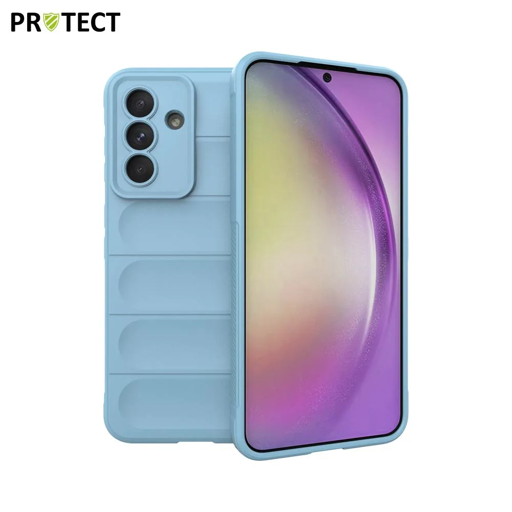 Coque de Protection IX008 PROTECT pour Samsung Galaxy A36 5G A366 & A56 5G A566 Bleu Clair