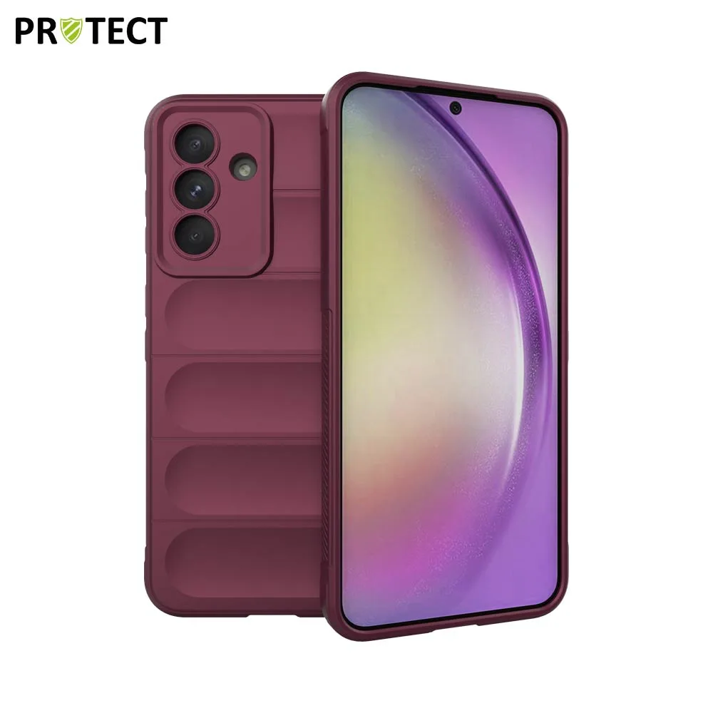 Coque de Protection IX008 PROTECT pour Samsung Galaxy A36 5G A366 & A56 5G A566 Prune