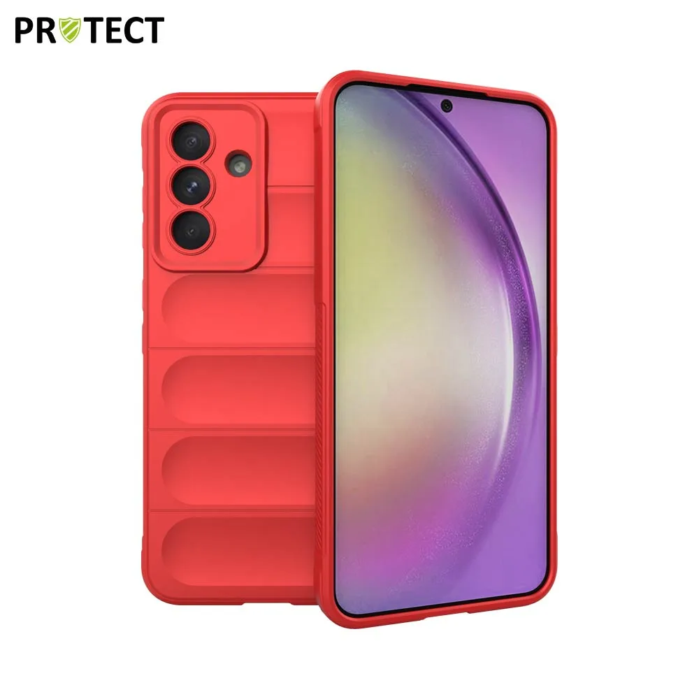 Coque de Protection IX008 PROTECT pour Samsung Galaxy A36 5G A366 & A56 5G A566 Rouge