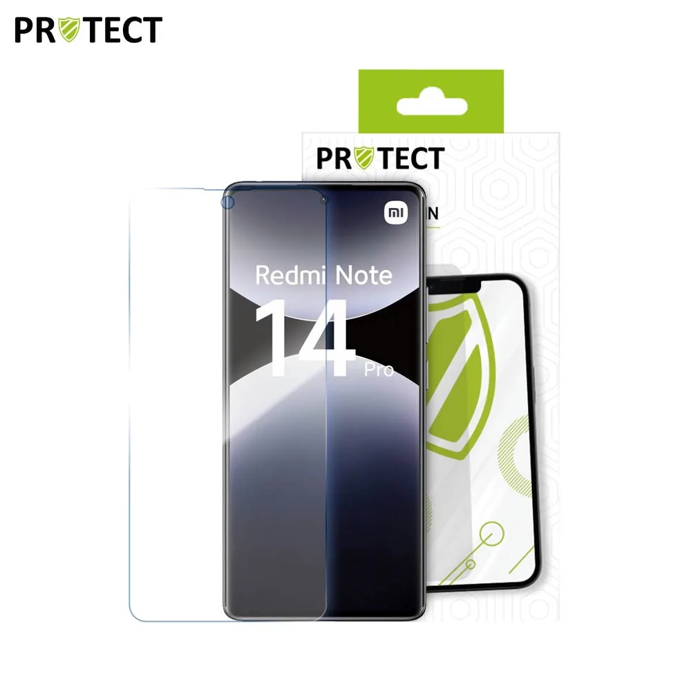 Verre Trempé Classique PROTECT pour Xiaomi Redmi Note 14 Pro 4G Transparent — vue 2