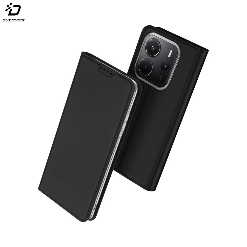 Housse de Protection Skin Pro Dux Ducis pour Xiaomi Redmi Note 14 4G Version EU Noir