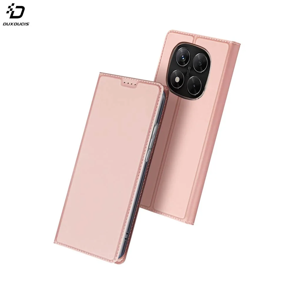 Housse de Protection Skin Pro Dux Ducis pour Redmi Note 14 Pro 4G Rose
