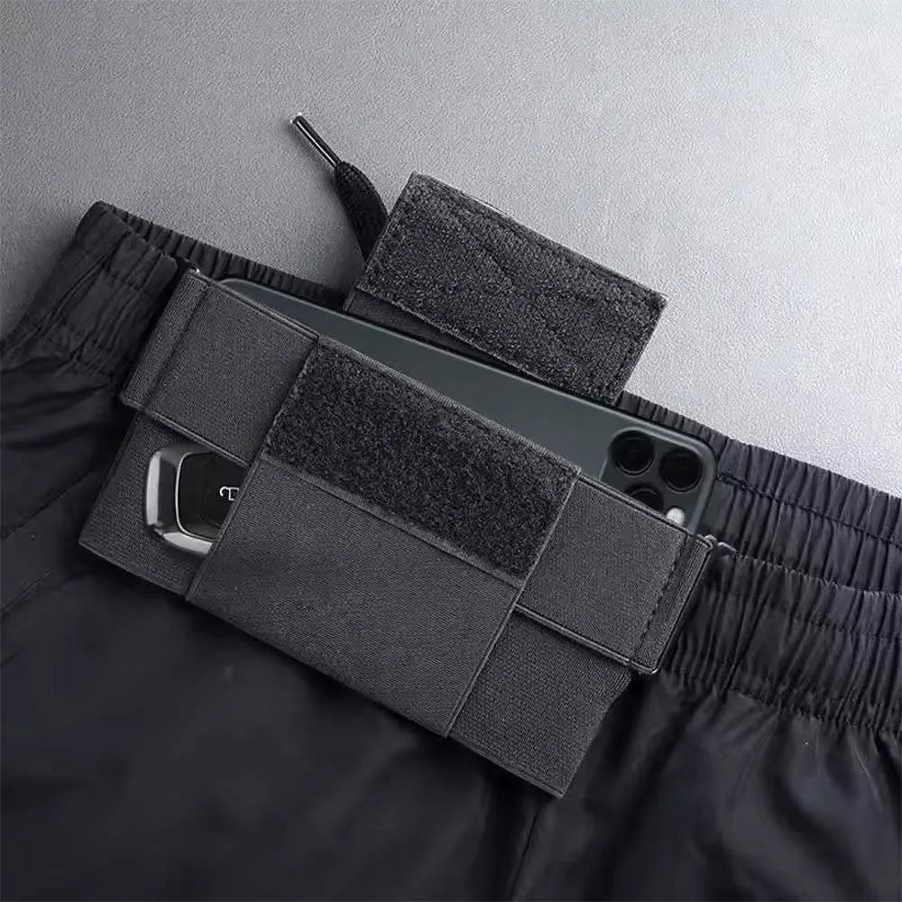 Pochette de Rangement Élastique pour Smartphone Noir