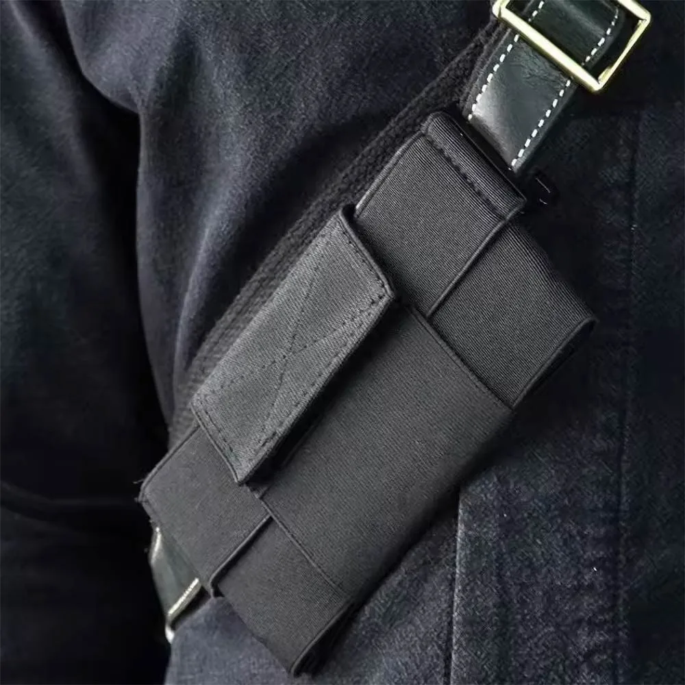 Pochette de Rangement Élastique pour Smartphone Noir — vue 2