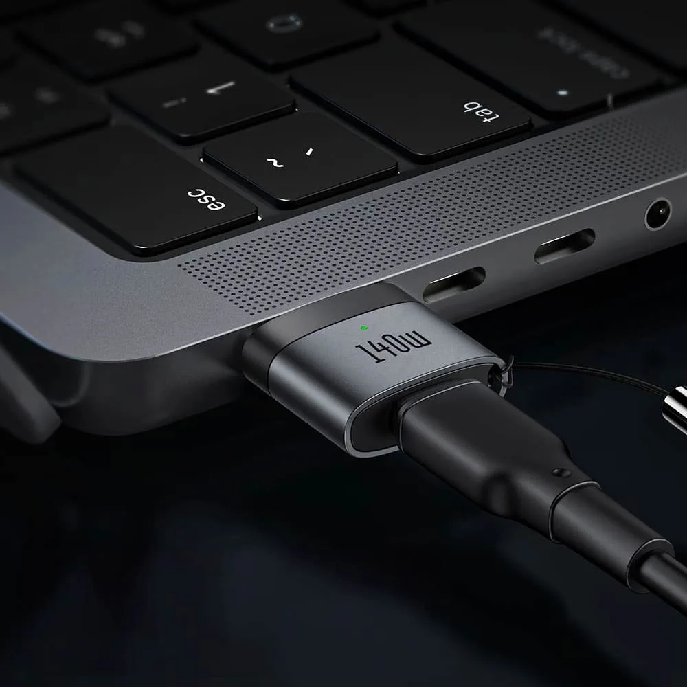 Adaptateur Universel Mcdodo Type-C vers MagSafe 3 140W Gris — vue 2