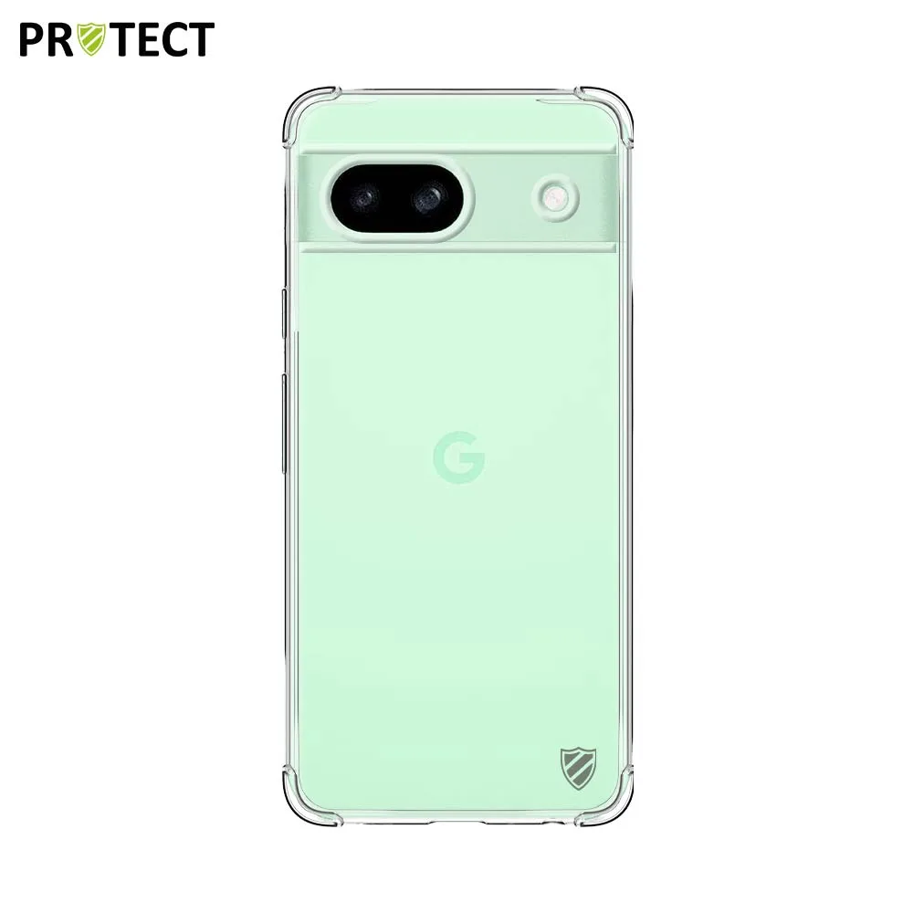 Coque Silicone Renforcée PROTECT pour Google Pixel 8a Transparent — vue 2