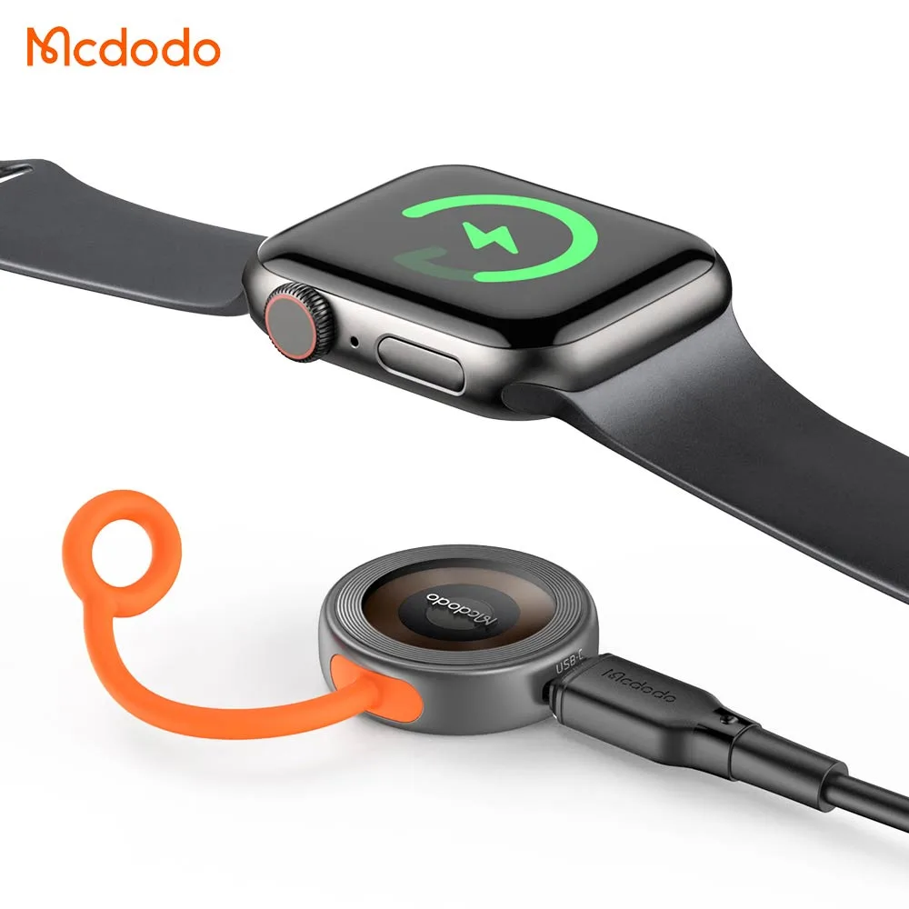 Chargeur Montre Connectée Mcdodo sans Fil pour Apple Watch & AirPods Noir