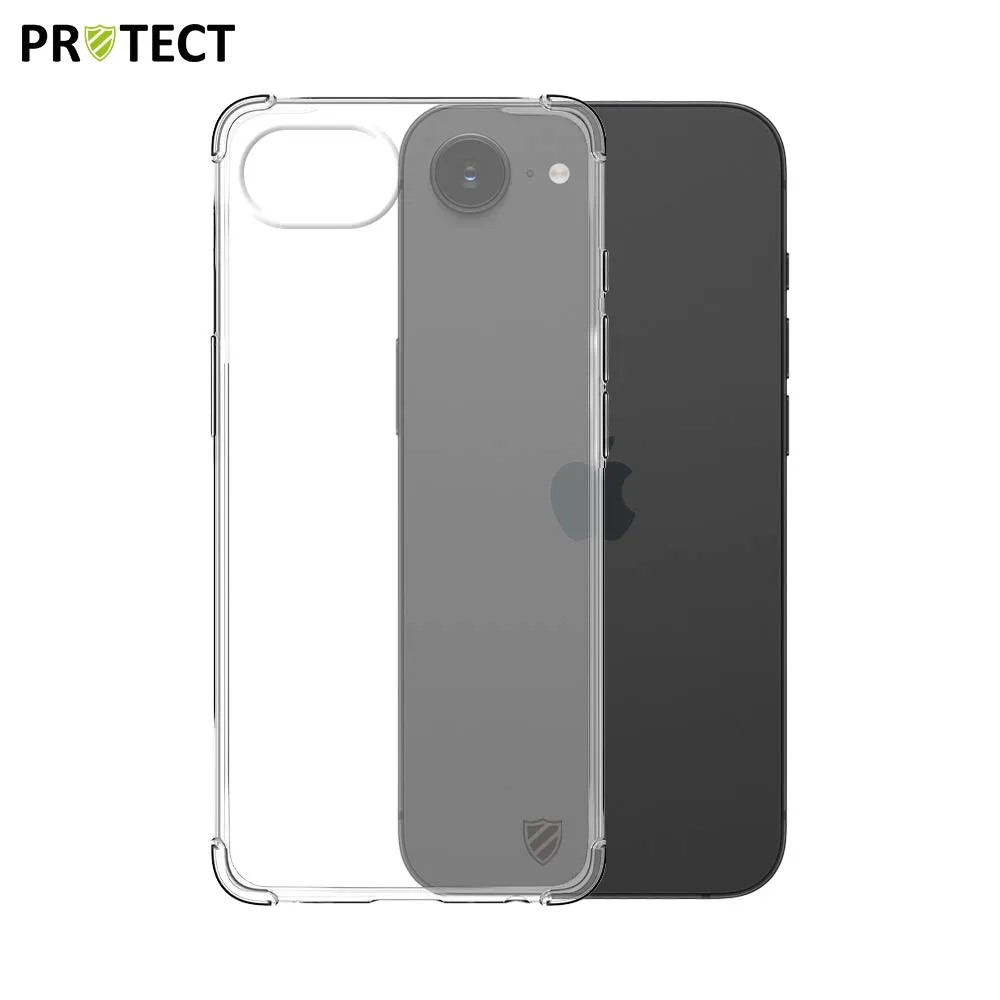 Pack de 10 Coques Renforcée PROTECT Apple iPhone 16e Bulk Transparent