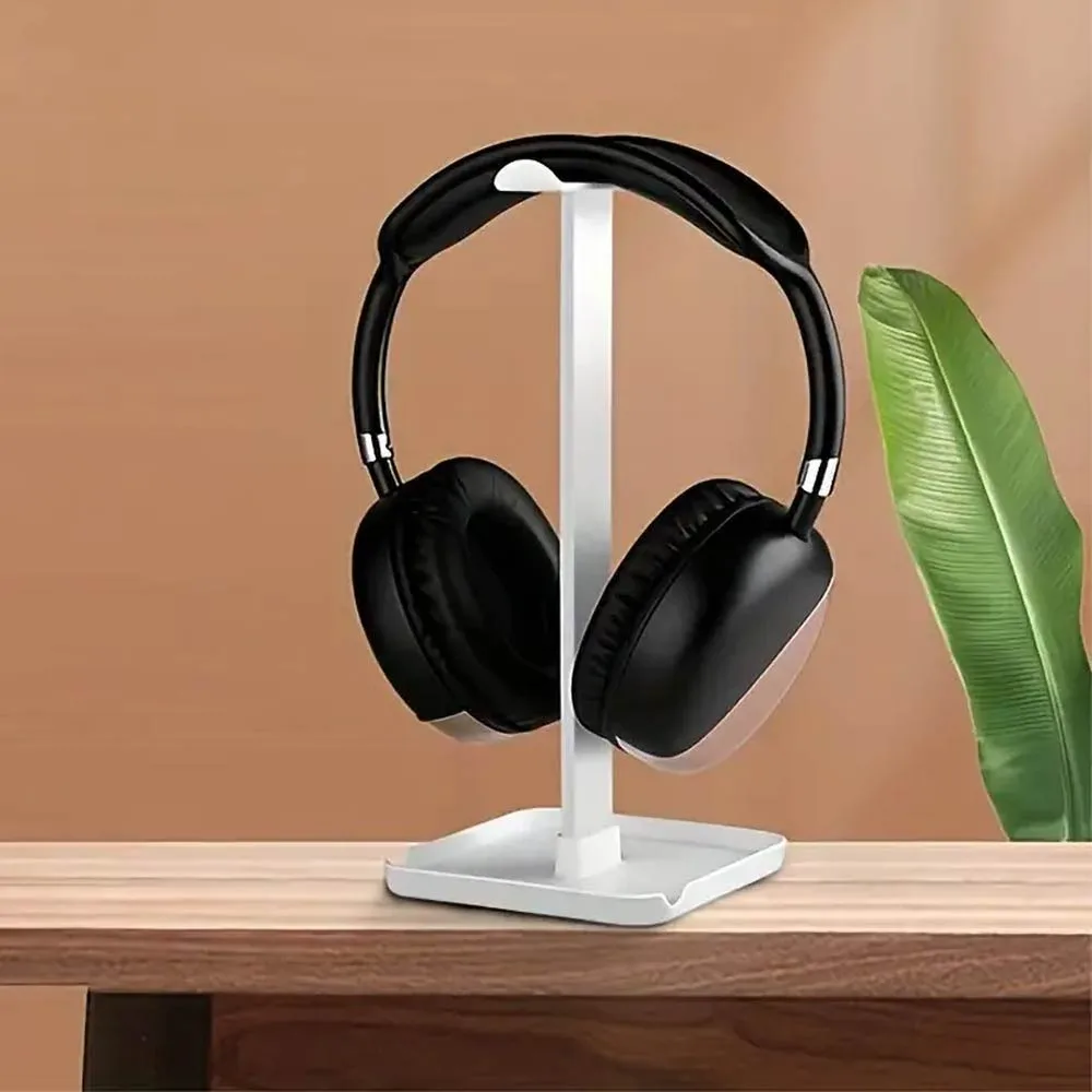 Support pour Casque Audio Blanc — vue 2