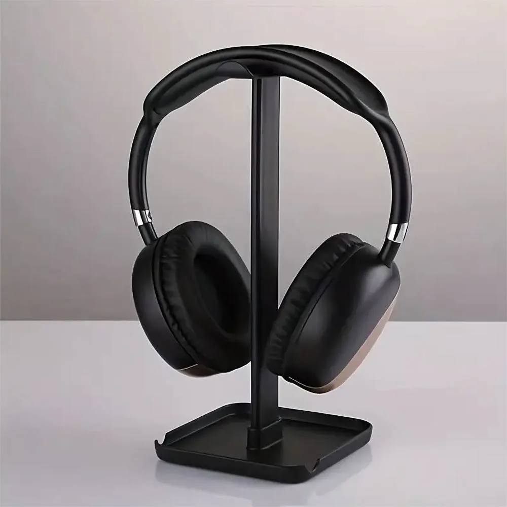 Support pour Casque Audio Noir — vue 2